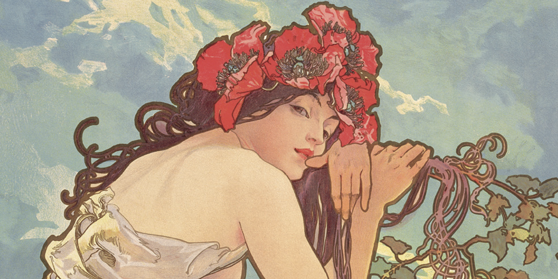 Peinture de Mucha